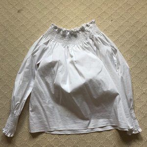 White Off the Shoulder Top